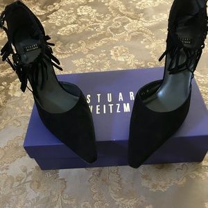 Stuart Weitzman Fringe Pumps